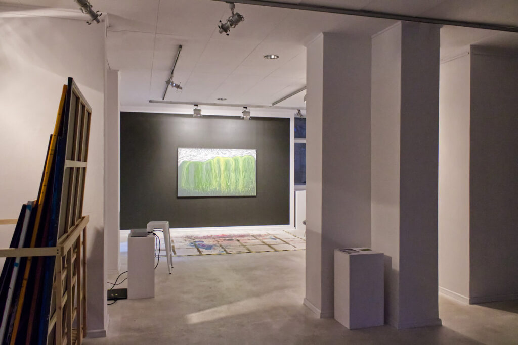 Zdjęcie sali z wystawy Reset Witolda Ziemiszewskiego