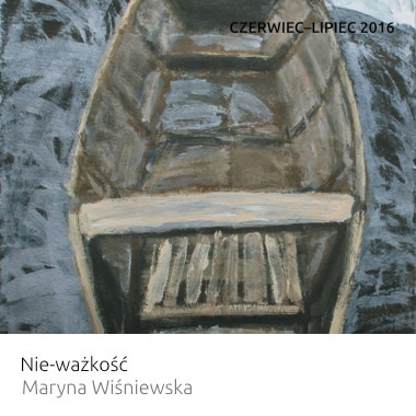Wystawa: Nie-ważkość – Maryna Wiśniewska