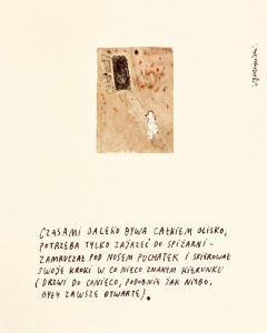 Zdjęcie pracy Wojciecha Węgrzyńskiego Wytnij z papieru dwa wróble