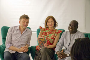 Zdjęcie ze spotkania z fotografem Edwardem Porembnym Moje senegalskie zapasy