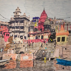 Zdjęcie pracy Jeremiasza Popiela Varanasi