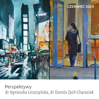 Kafelek do wystawy Agnieszki Leszczyńskiej i Doroty Zych-Charaziak Perspektywy