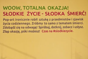 Zdjęcie z ekspozycji wystawy Słodkie życie Natalii Ciak